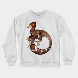 Cozy Velociraptor Crewneck Sweatshirt